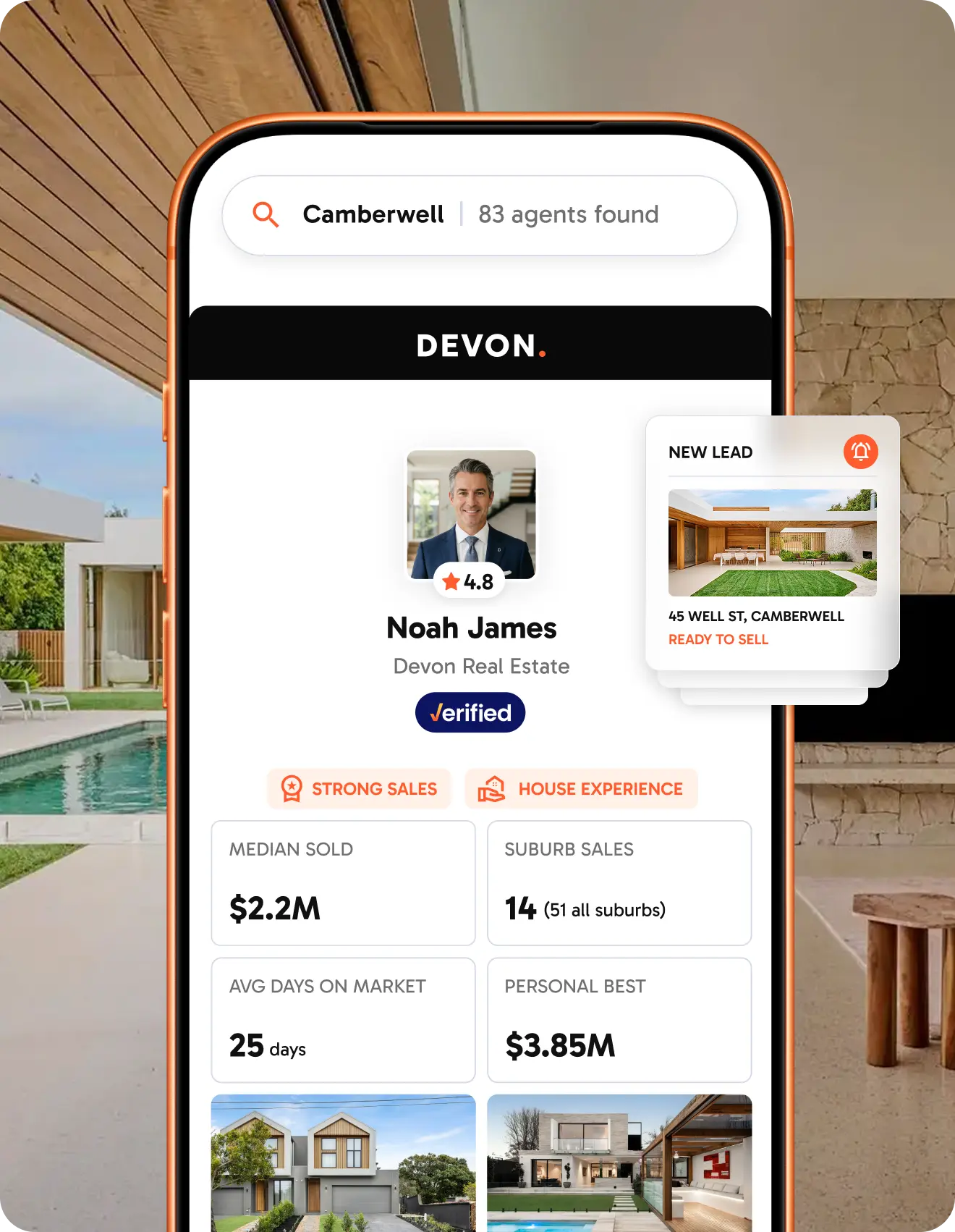 Luxury property background