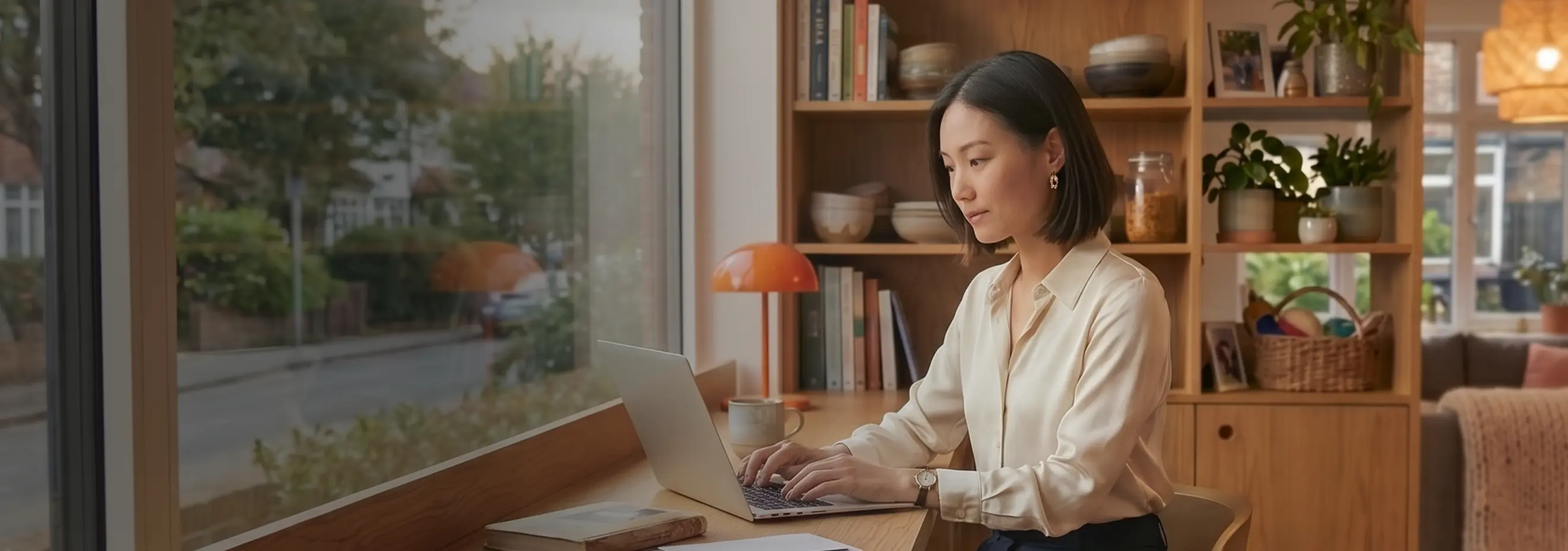 Seller comparing real estate agents